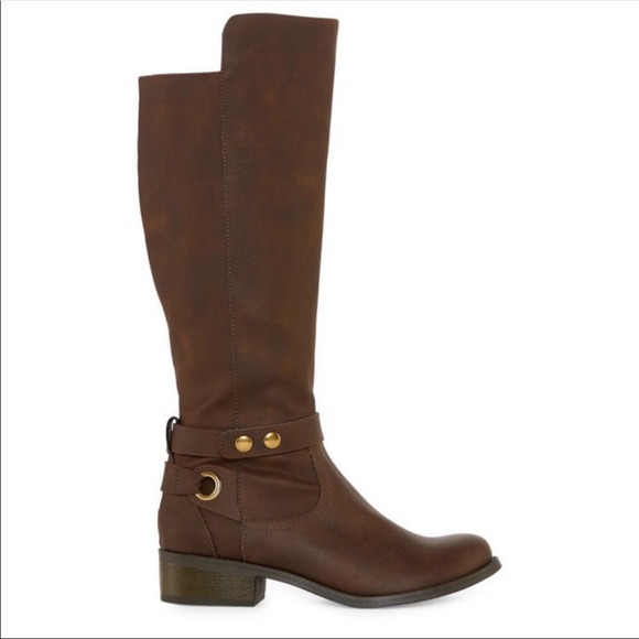 Arizona Jean Company Shoes - Brown Riding Style Boots Size 7.5